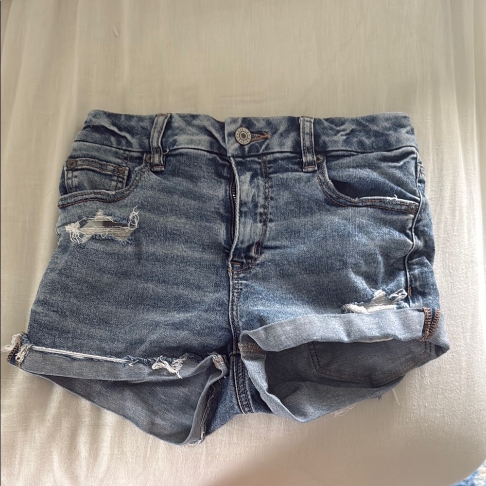 Denim Blue Women's Shorts